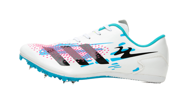 Binary Low Top Running Shoes Unisex White Blue 