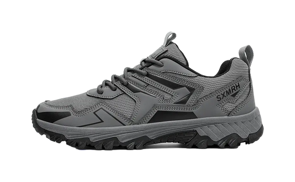 Binary Men's Low-Top Outdoor Shoes - Lightweight & Breathable for Outdoor Sports Dark Grey 
