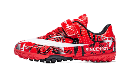 Binary Slip Resistant Anti Kick Lightweight Cushioning Low top Kids Soccer Shoes Kids  vjsneaker.com