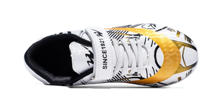 Binary Slip Resistant Anti Kick Lightweight Cushioning Low top Kids Soccer Shoes Kids  vjsneaker.com