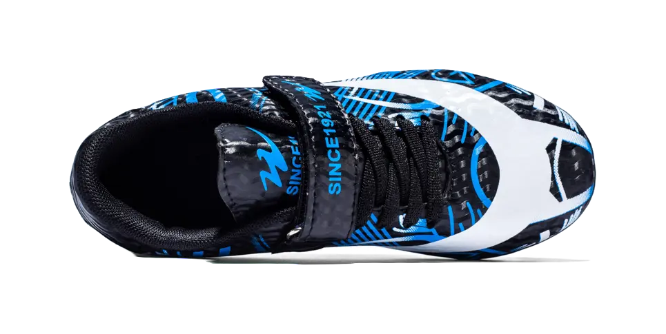 Binary Slip Resistant Anti Kick Lightweight Cushioning Low top Kids Soccer Shoes Kids  vjsneaker.com