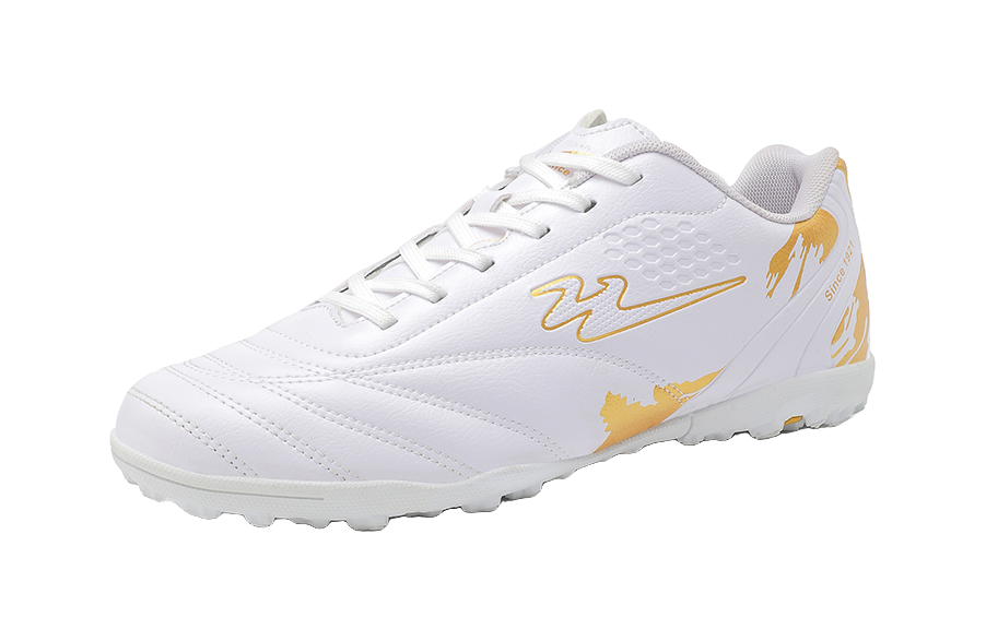 Binary TF Rubber Broken Studs Soccer Shoes Unisex White 