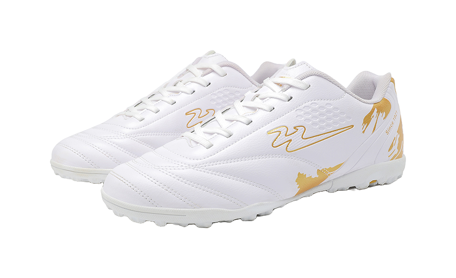 Binary TF Rubber Broken Studs Soccer Shoes Unisex White 
