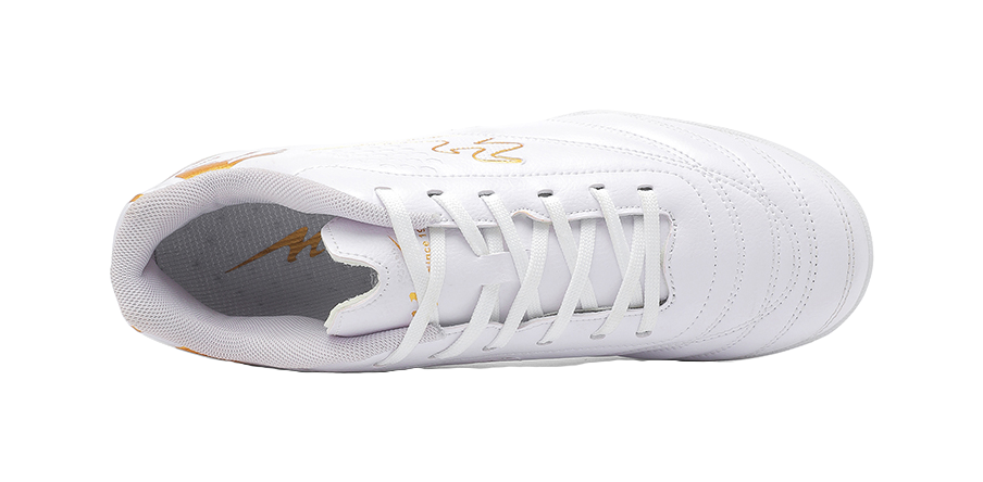 Binary TF Rubber Broken Studs Soccer Shoes Unisex White 