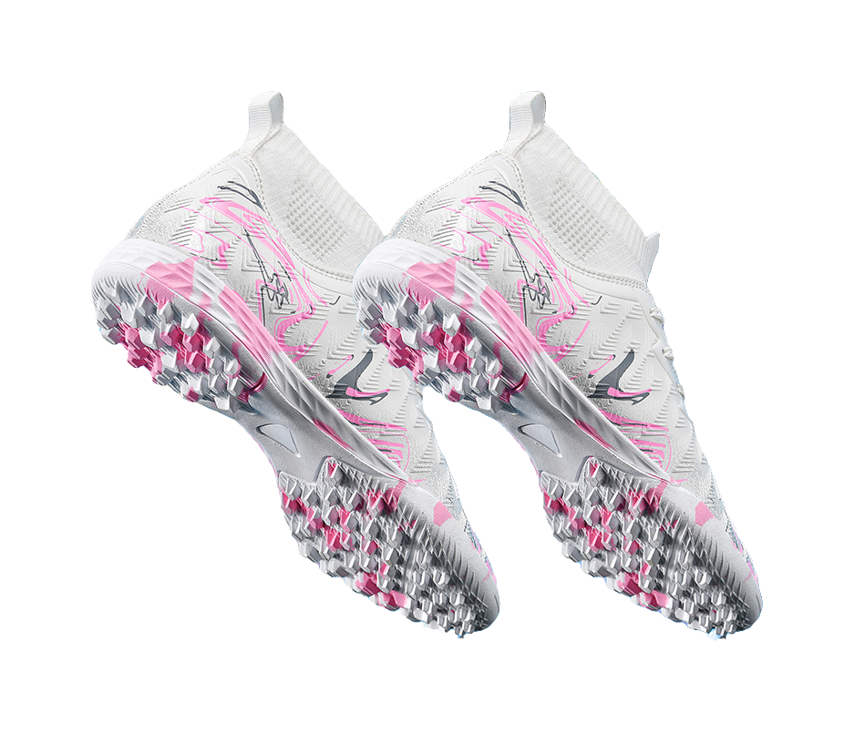 Binary TF Turf Cushioning Abrasion Resistant Lightweight Slip Resistant Soccer Shoes Unisex 