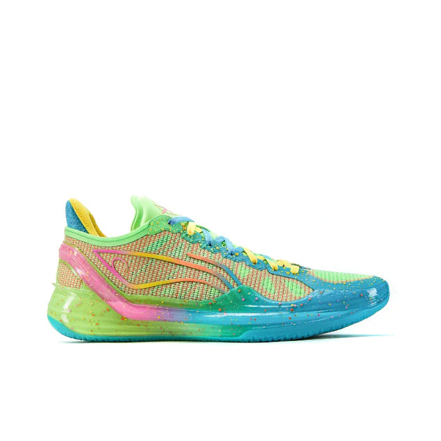 Li-Ning LiRen 4 V2 'Poisonous Frog' ABAU059-1 - Men's Basketball Shoes Turquoise