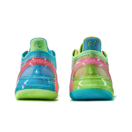 Li-Ning LiRen 4 V2 'Poisonous Frog' ABAU059-1 - Men's Basketball Shoes Turquoise