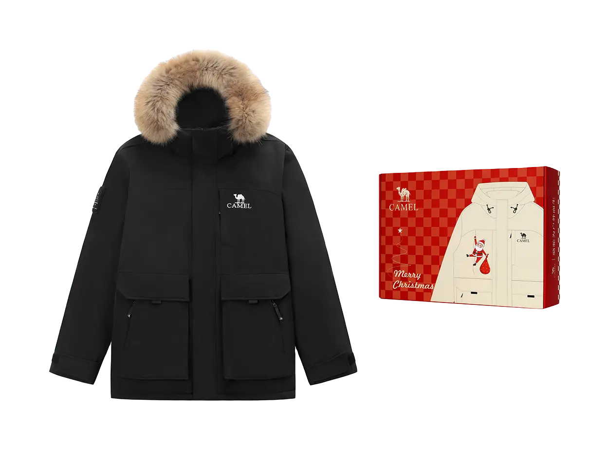 CAMEL Capsule Down Jacket Unisex  VJSNEAKER