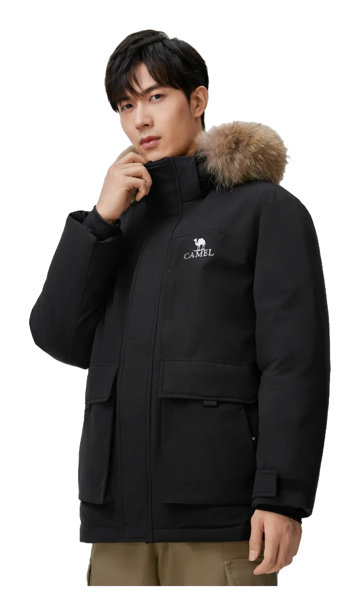 CAMEL Capsule Down Jacket Unisex  VJSNEAKER