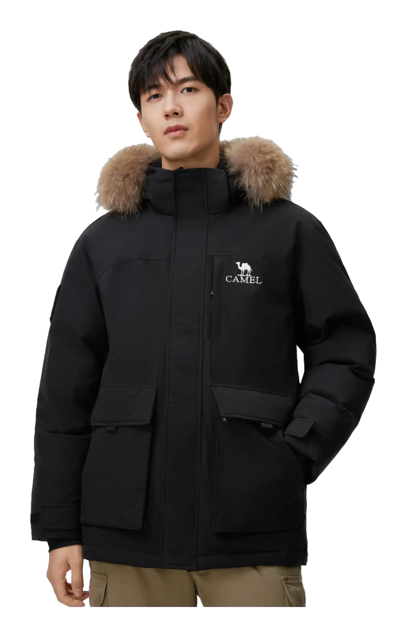 CAMEL Capsule Down Jacket Unisex  VJSNEAKER