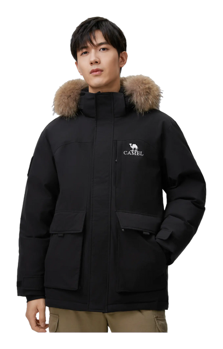 CAMEL Capsule Down Jacket Unisex  VJSNEAKER