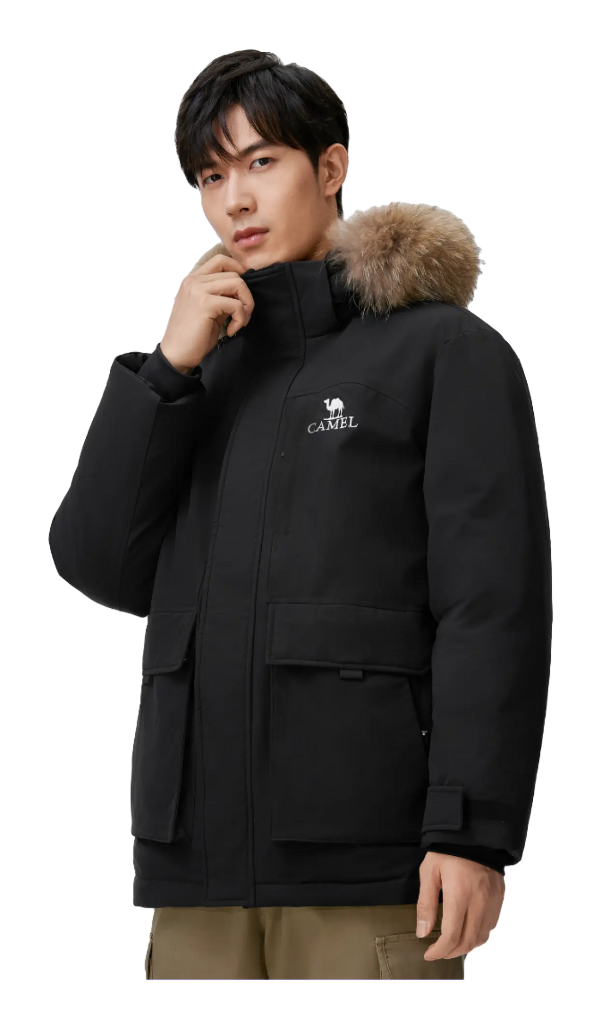 CAMEL Capsule Down Jacket Unisex  VJSNEAKER