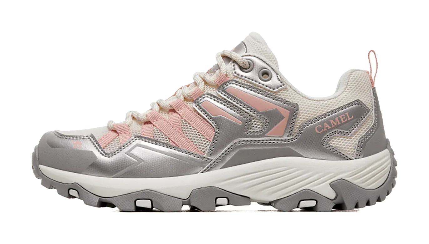 CAMEL Kunlun Mountain 1.0 Comfortable And Breathable Cushioning Grip Low top Outdoor Shoes Womens Mesh Version  VJSNEAKER