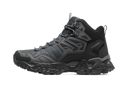 CAMEL Kunlun Mountain PRO Cushioning Slip Resistant Abrasion Resistant Mid top Outdoor Shoes Mens  VJSNEAKER