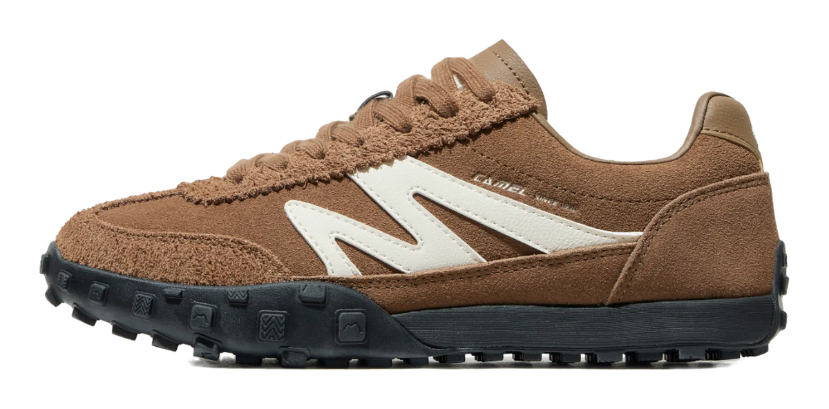 CAMEL Mountains And Seas Low top Skateboard Shoes Womens  vjsneaker.com