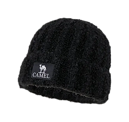 CAMEL Polyester Beanies Womens  vjsneaker.com
