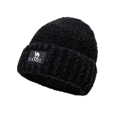 CAMEL Polyester Beanies Womens  vjsneaker.com