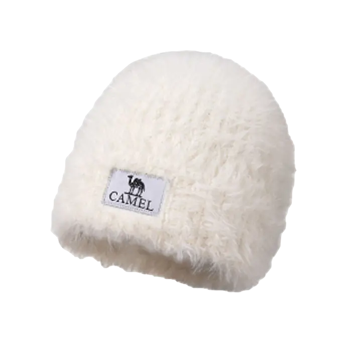 CAMEL Polyester Beanies Womens  vjsneaker.com