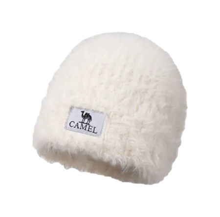 CAMEL Polyester Beanies Womens  vjsneaker.com