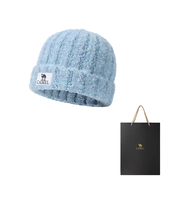 CAMEL Polyester Beanies Womens  vjsneaker.com