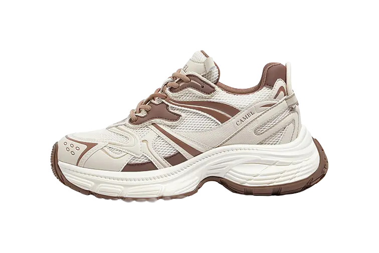 CAMEL Radiant Moon Low top Chunky Sneakers Womens  vjsneaker.com