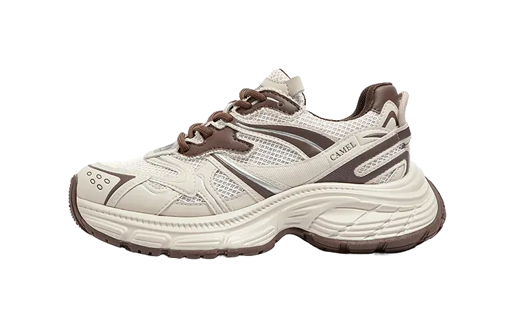 CAMEL Radiant Moon Low top Chunky Sneakers Womens  vjsneaker.com