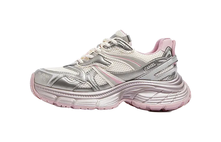 CAMEL Radiant Moon Low top Chunky Sneakers Womens  vjsneaker.com