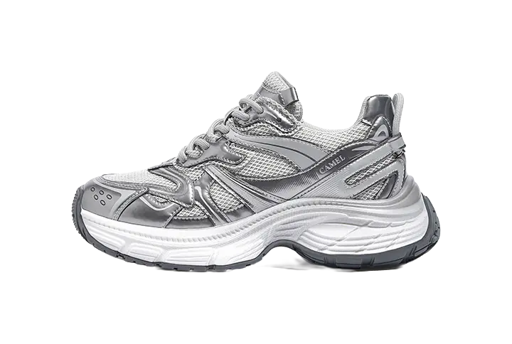 CAMEL Radiant Moon Low top Chunky Sneakers Womens  vjsneaker.com