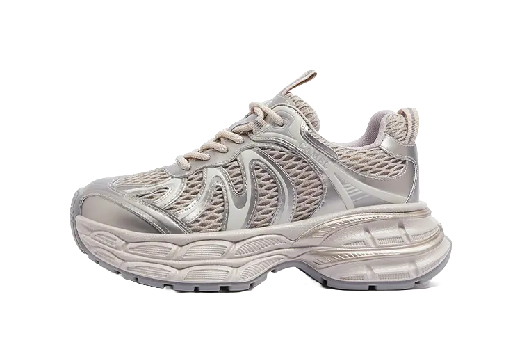 CAMEL Silver Moon 2.0 Low top Chunky Sneakers Womens  vjsneaker.com