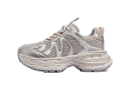 CAMEL Silver Moon 2.0 Low top Chunky Sneakers Womens  vjsneaker.com