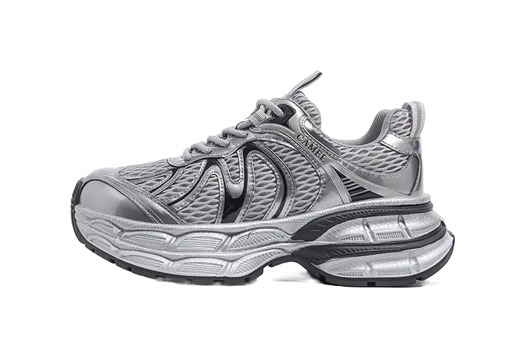 CAMEL Silver Moon 2.0 Low top Chunky Sneakers Womens  vjsneaker.com