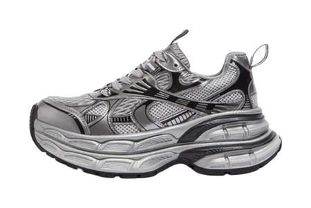 CAMEL Silver Moon Cushioning Slip Resistant Abrasion Resistant Low top Chunky Sneakers Womens  vjsneaker.com