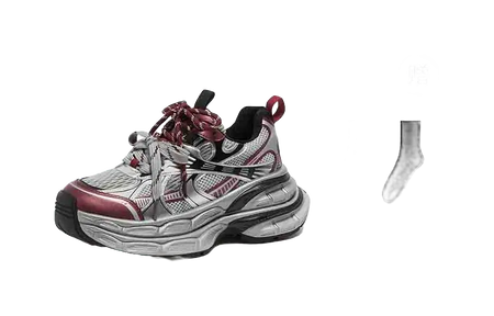 CAMEL Silver Moon Cushioning Slip Resistant Abrasion Resistant Low top Chunky Sneakers Womens  vjsneaker.com