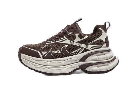 CAMEL Silver Moon Low top Chunky Sneakers Womens  vjsneaker.com