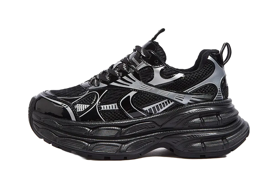 CAMEL Silver Moon Low top Chunky Sneakers Womens  vjsneaker.com