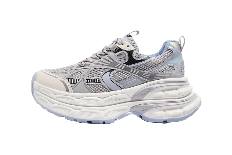 CAMEL Silver Moon Low top Chunky Sneakers Womens  vjsneaker.com