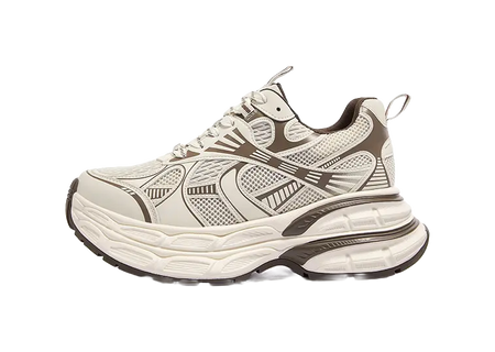 CAMEL Silver Moon Low top Chunky Sneakers Womens  vjsneaker.com