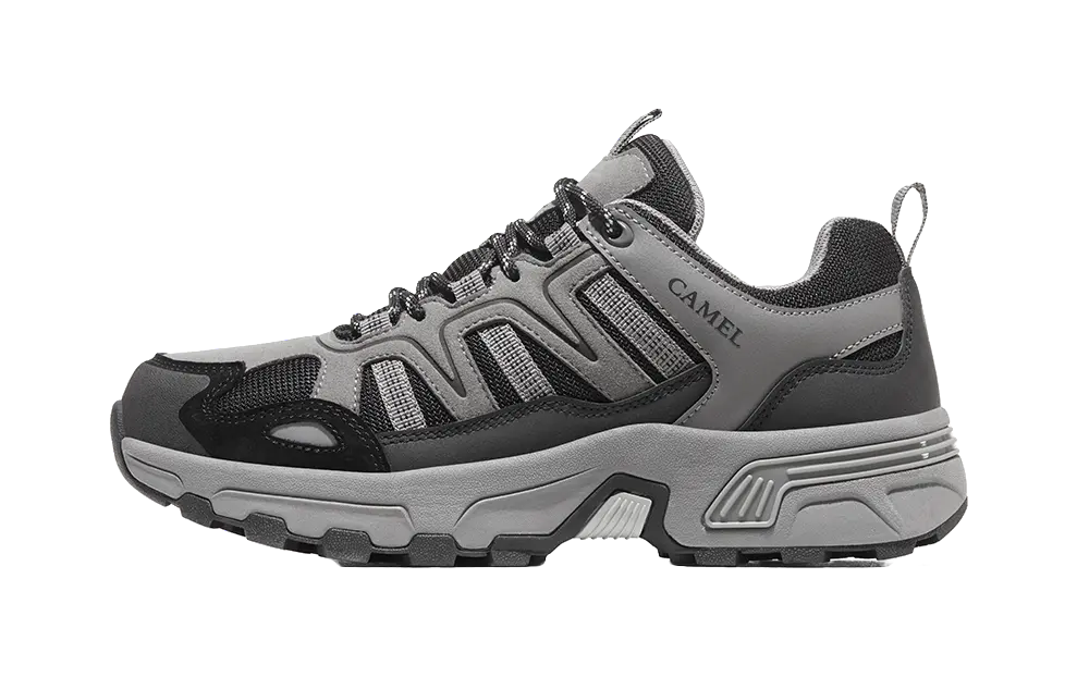 CAMEL Taihang Comfortable Cushioning Slip Resistant Abrasion Resistant Low top Outdoor Shoes Mens  VJSNEAKER