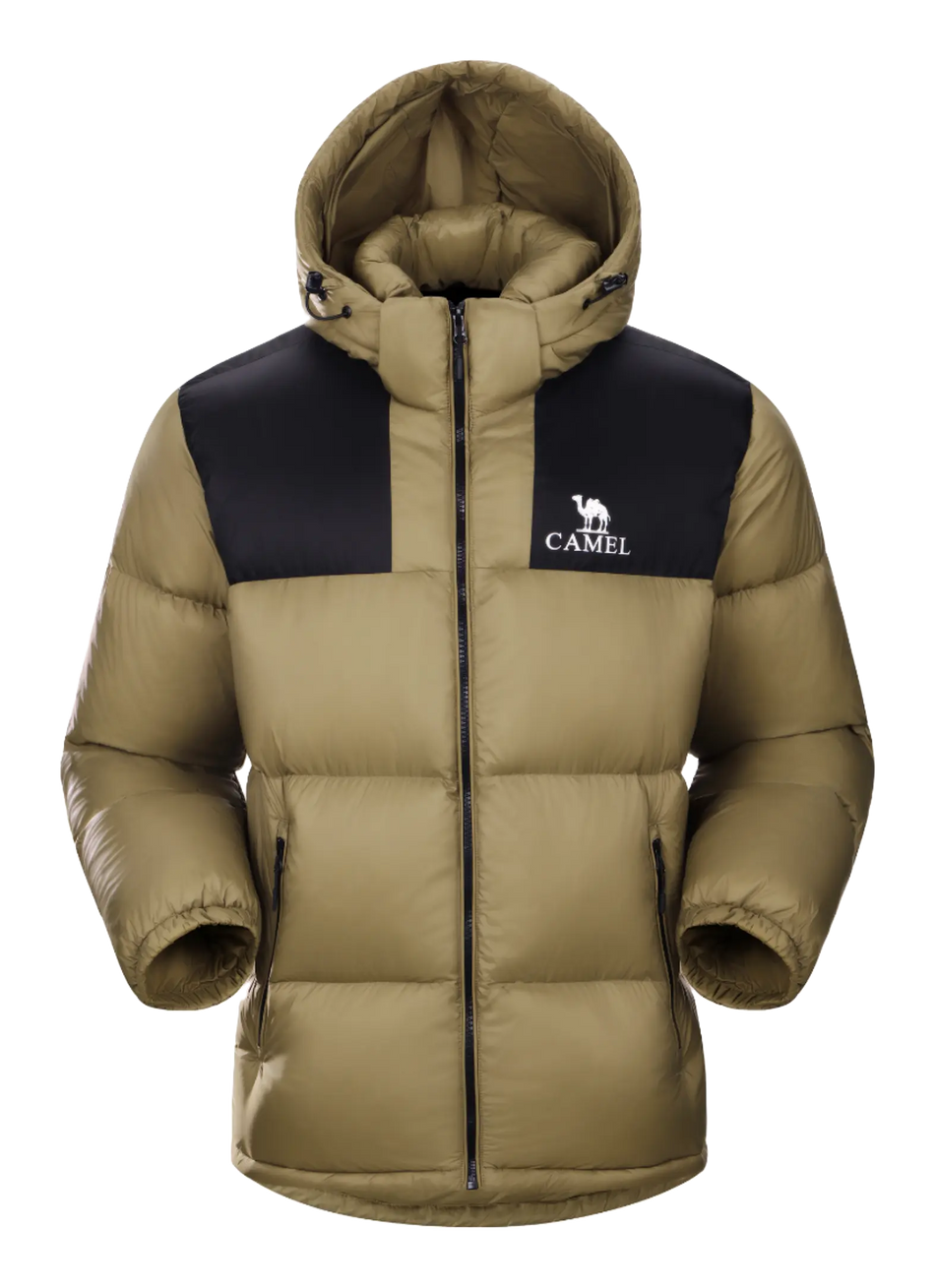CAMEL Warm Fleece Series Down Jacket  Unisex  VJSNEAKER