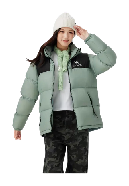 CAMEL Warm Fleece Series Down Jacket  Unisex  VJSNEAKER