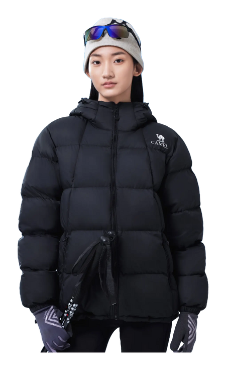 CAMEL Warm Fleece Series Down Jacket Unisex  VJSNEAKER