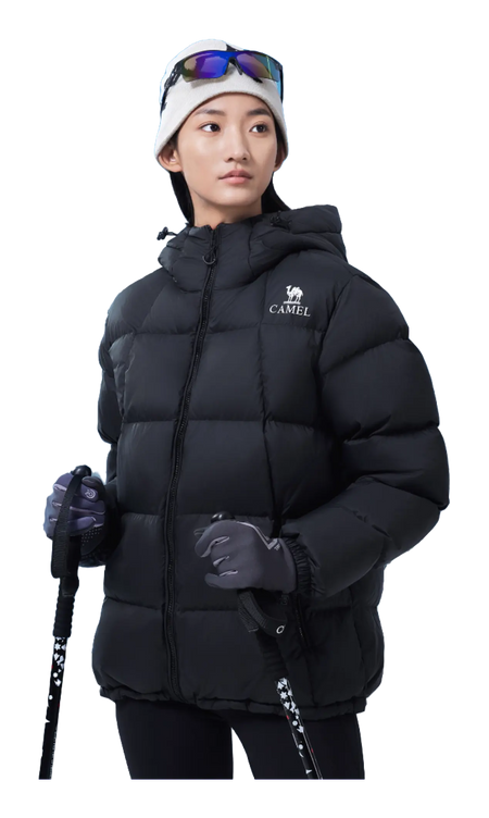 CAMEL Warm Fleece Series Down Jacket Unisex  VJSNEAKER