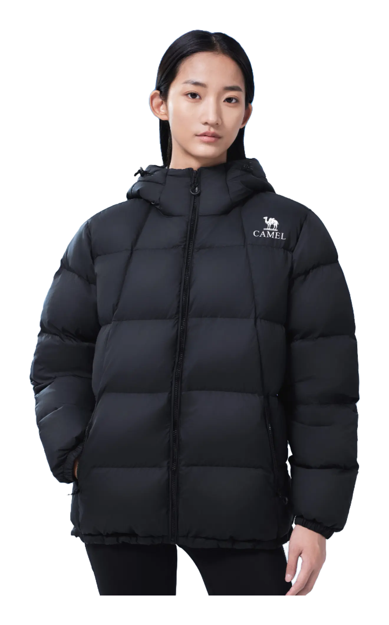 CAMEL Warm Fleece Series Down Jacket Unisex  VJSNEAKER