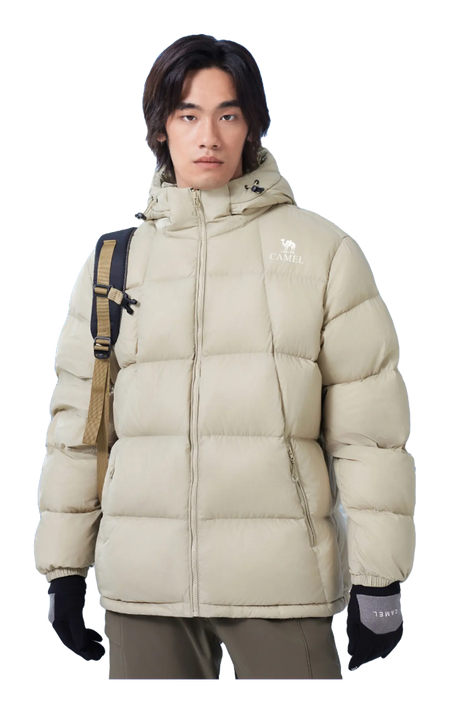 CAMEL Warm Fleece Series Down Jacket Unisex  VJSNEAKER