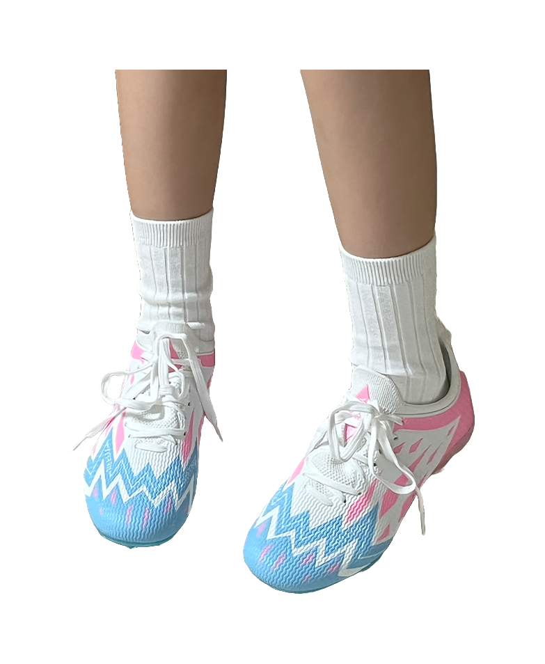 Crayon Shinchan x Jifffly FG Firm Ground Cushioning Abrasion Resistant Impact Resistant Lightweight Soccer Shoes Unisex 