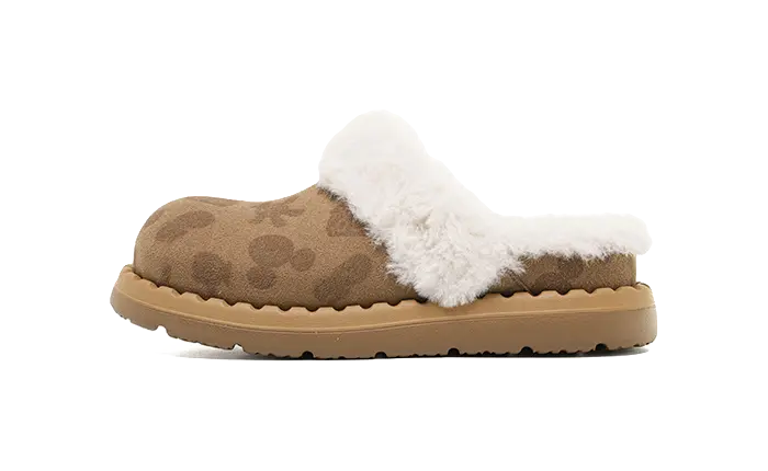 Disney x OLD ORDER Fuzzy Abrasion Resistant Slip Resistant Closed Toe Slippers Unisex Brown  VJSNEAKER