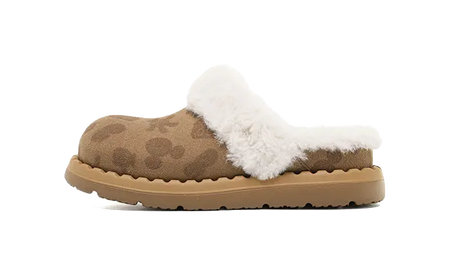 Disney x OLD ORDER Fuzzy Abrasion Resistant Slip Resistant Closed Toe Slippers Unisex Brown  VJSNEAKER