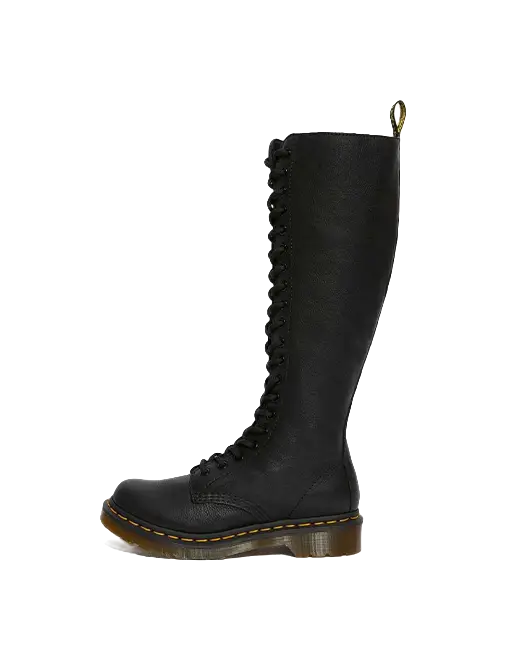 Dr. Martens Virginia 1B60 Lace Up Boots Black Womens  vjsneaker.com
