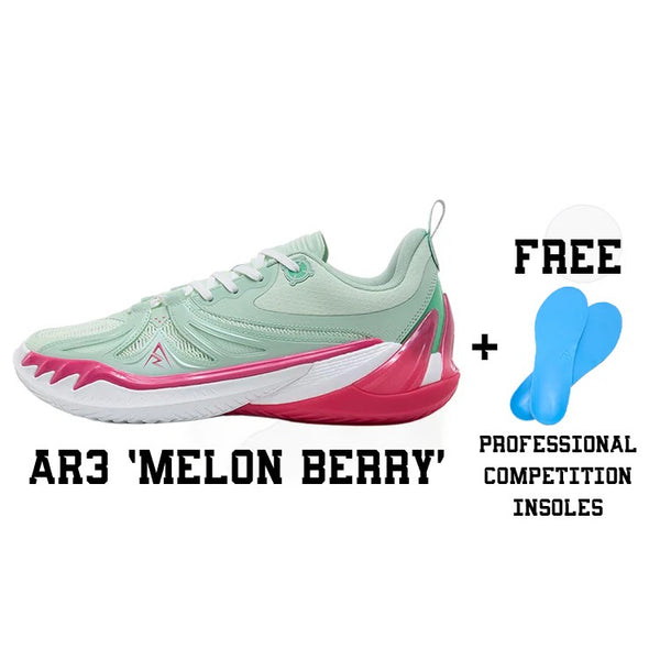 Rigorer Austin Reaves AR3 Melon Berry - Green Red Basketball Shoes for Men  VJ SNEAKER