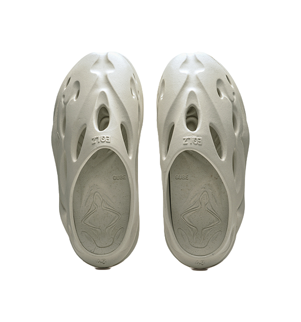 EQLZ EQUALIZER 1100 EVA Slide Slippers Unisex Snow Lion 